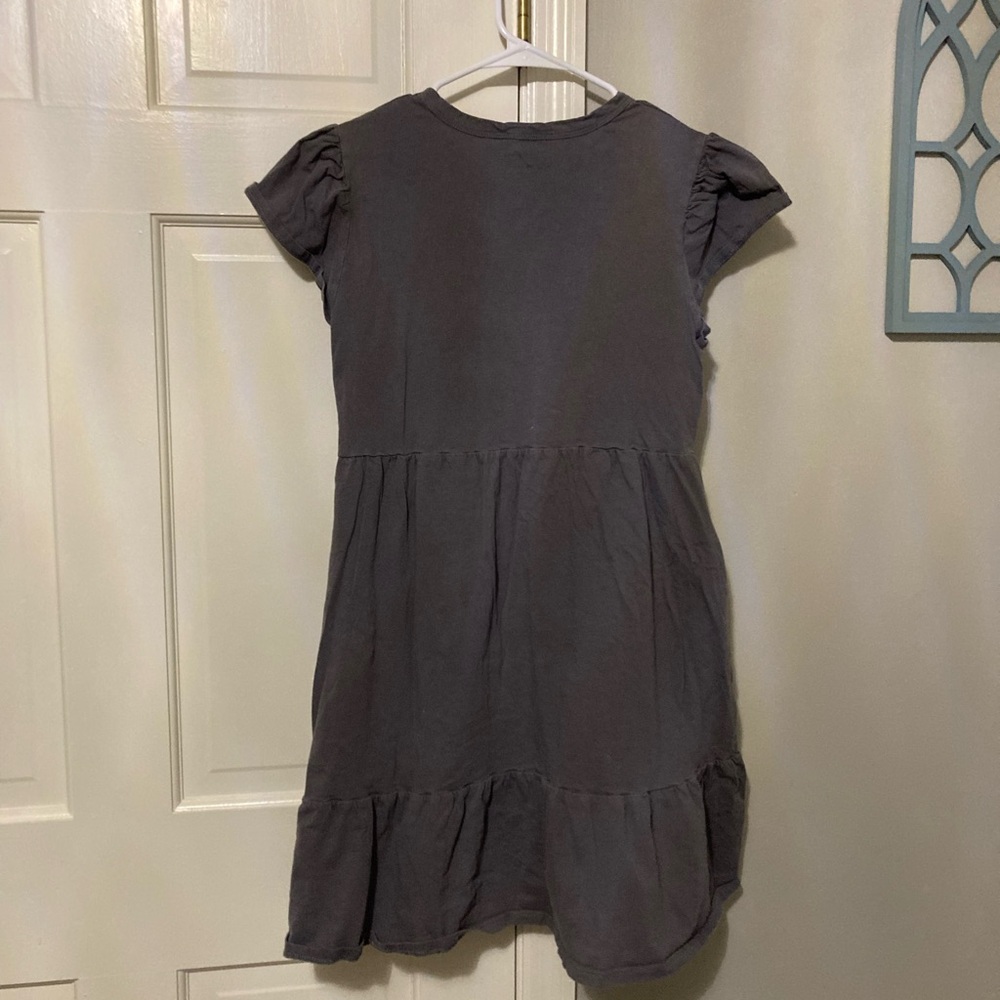 Time and Tru Women's Gray Midi Dress - Picture 3 of 4